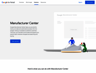 manufacturers.google.com screenshot