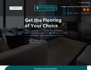 manufacturerscarpetandflooring.ca screenshot