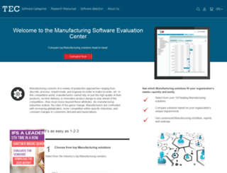 manufacturing.technologyevaluation.com screenshot