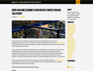 manufacturingandconstructionblog.weebly.com screenshot