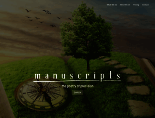 manuscripts.dk screenshot