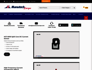 manutecheurope.com screenshot
