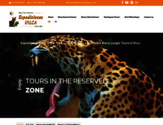 manuvilcaperu.com screenshot