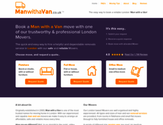 manwithavan.co.uk screenshot