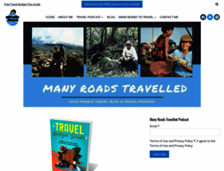 manyroadstravelled.com screenshot