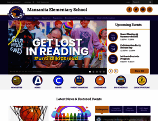 manzanita.reddingschools.net screenshot