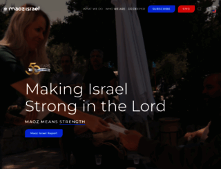 maozisrael.org screenshot