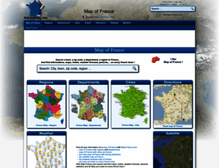 map-france.com screenshot