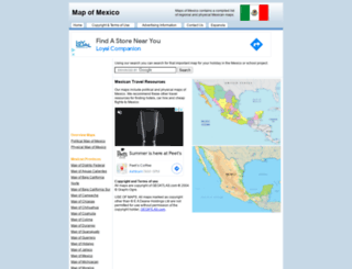 map-of-mexico.co.uk screenshot