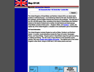 map-of-uk.com screenshot