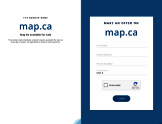 map.ca screenshot