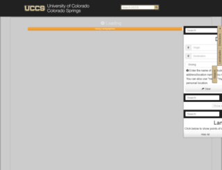 map.uccs.edu screenshot