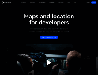 mapbox.by screenshot