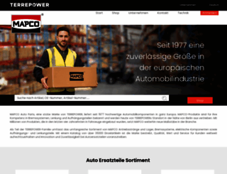 mapco.de screenshot