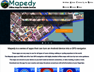 mapedy.com screenshot