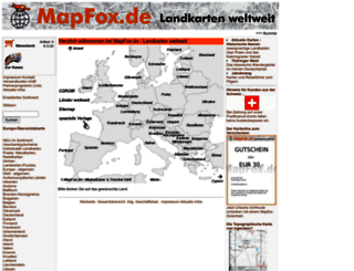 mapfox.de screenshot