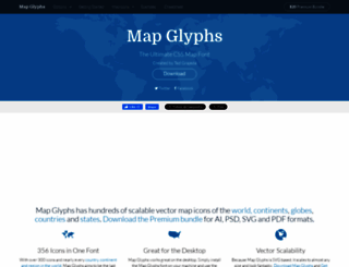mapglyphs.com screenshot