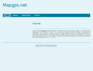 mapgps.net screenshot