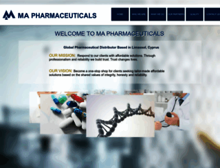 mapharmaceuticals.com screenshot