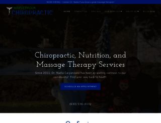 maplebrookchiropractic.com screenshot