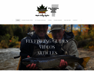 maplecountryanglers.com screenshot