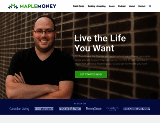 maplemoney.com screenshot