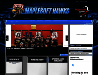 maplesofthawks.com screenshot