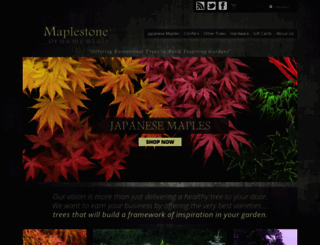 maplestoneornamentals.com screenshot