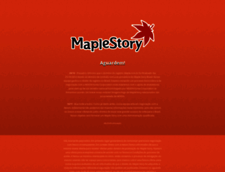 maplestory.com.br screenshot