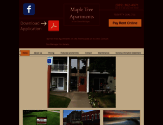 mapletreeaptsetawas.com screenshot