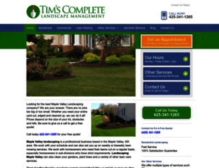 maplevalleylandscaping.org screenshot