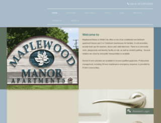 maplewoodmanor-apts.com screenshot