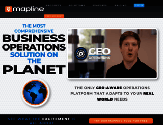 mapline.com screenshot