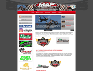 mapmotorsports.com screenshot
