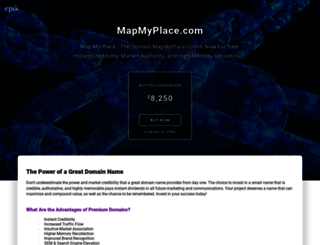 mapmyplace.com screenshot