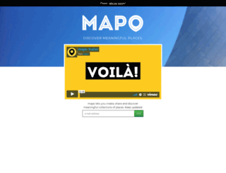 mapoapp.com screenshot
