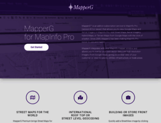 mapperg.com screenshot