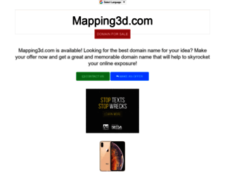 mapping3d.com screenshot