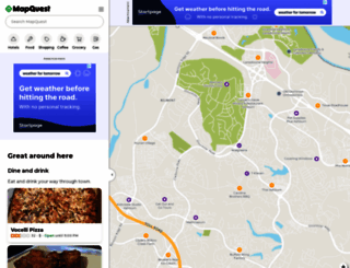 mapquest.co.uk screenshot