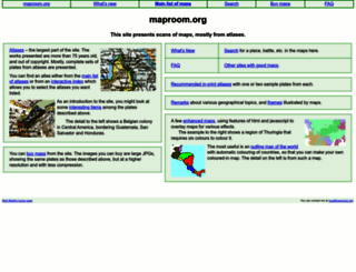 maproom.org screenshot