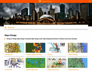 maps-chicago.com screenshot