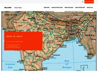 maps-of-india.com screenshot