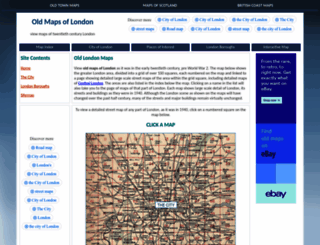 maps-of-london.com screenshot