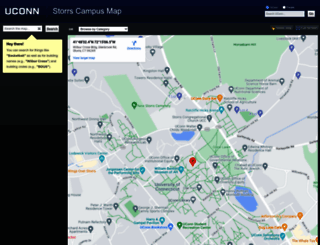 maps.uconn.edu screenshot