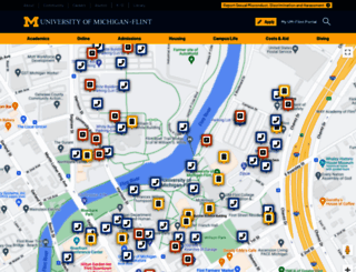 maps.umflint.edu screenshot