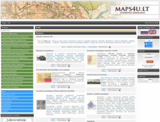 maps4u.lt screenshot