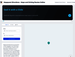 mapsdirectionsdriving.com screenshot