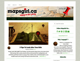 mapsgirl.ca screenshot