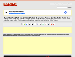 mapsland.com screenshot