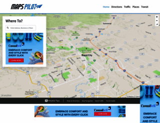 mapspilot.com screenshot